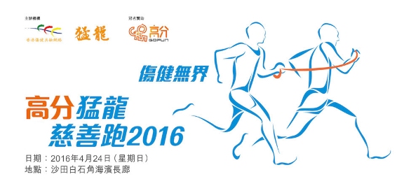 Logo of the “Go Fun Fearless Dragon Charity Run 2016”